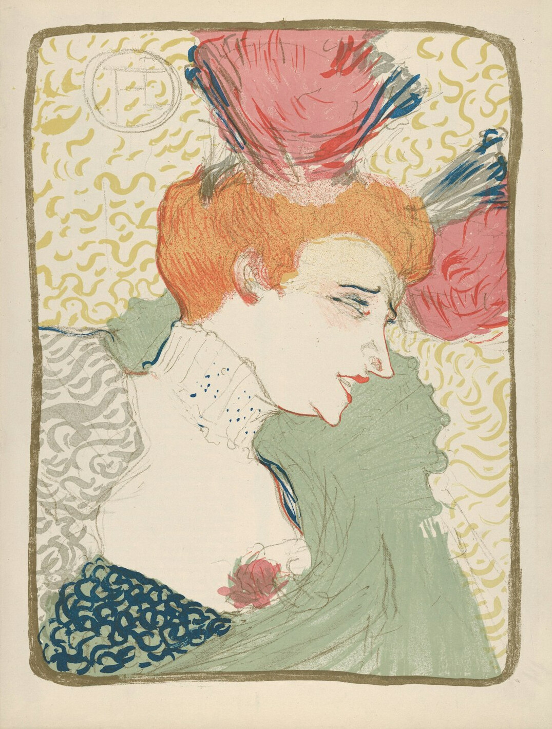 toulouse lautrec style poster